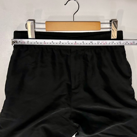 Cos Women's Black High Rise Trouser Pants Elastic Waist - Picture 7 of 9